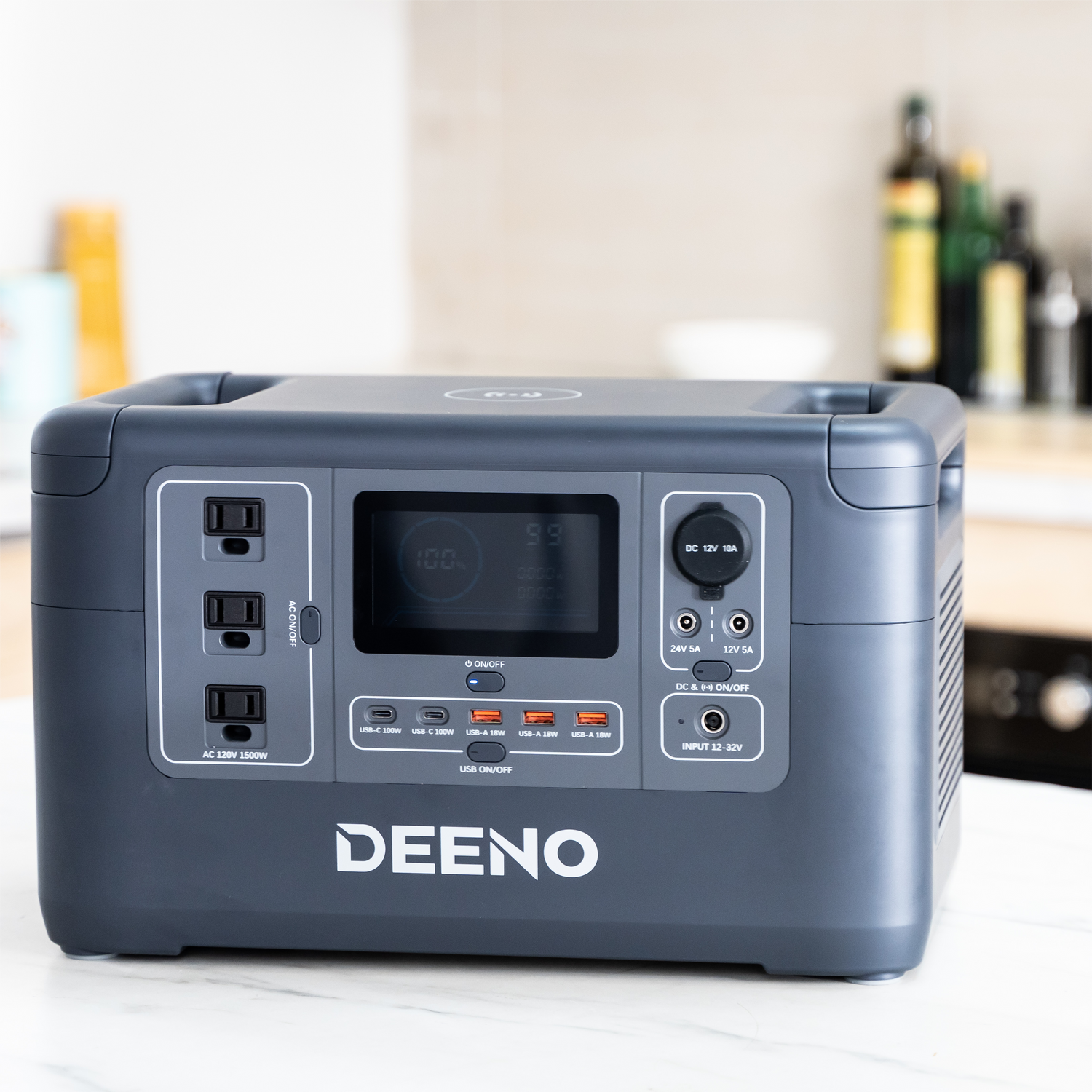 Embrace Freedom with DEENO's Revolutionary Portable Power Station