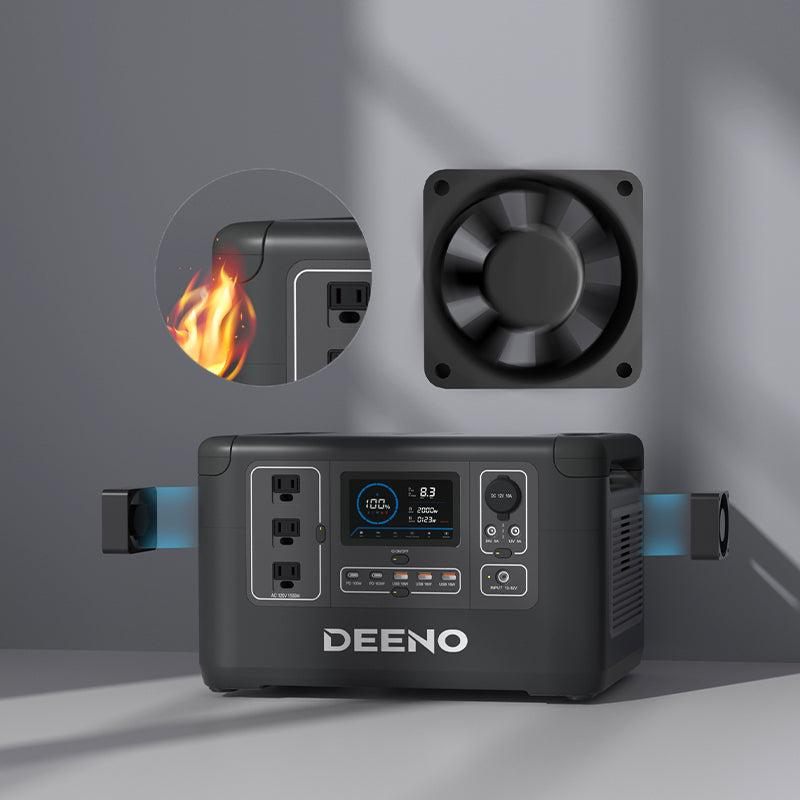 Embrace Reliable Power with the DEENO X1500 LiFePO4 Power Station