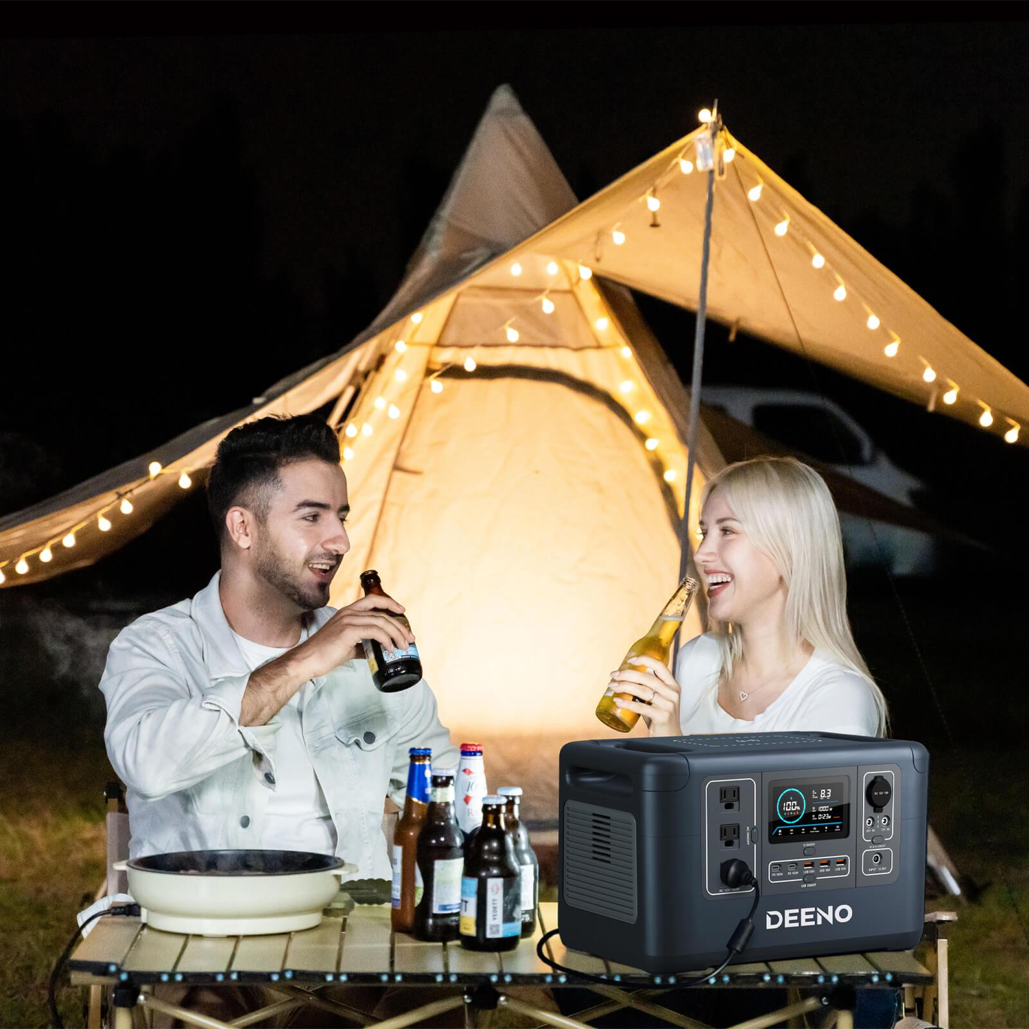 DEENO X1500 Portable Power Station: The Ultimate Off-Grid Power Solution