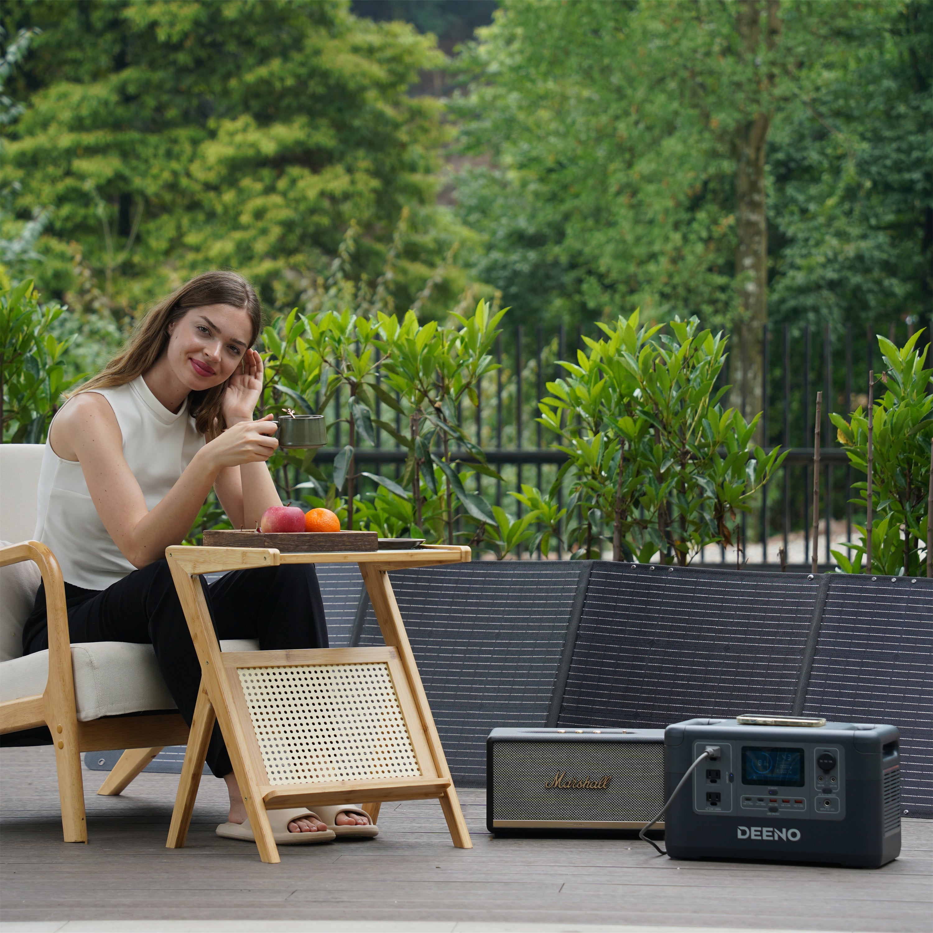 Harnessing the Power of the Sun: The DEENO 200W Portable Solar Panel