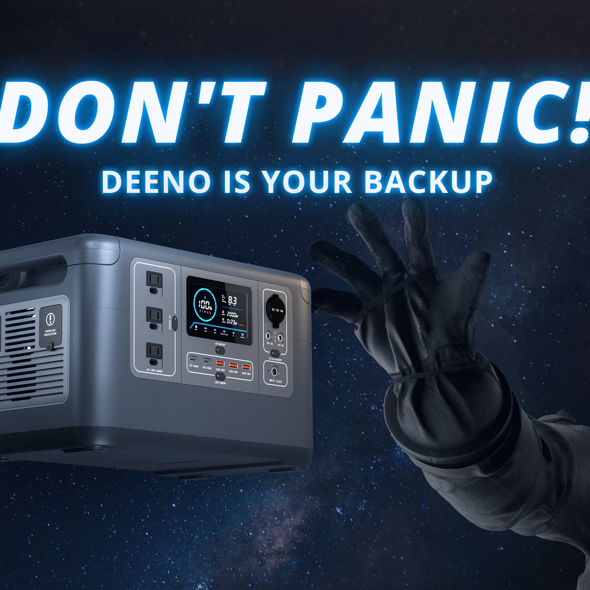 Revolutionizing Clean Energy Solutions with DEENO Portable Power Stations