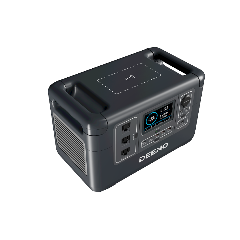 Deeno 1500W Portable Power Station for Camping & Home Backup- Deeno
